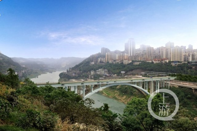 亚洲第一拱涪陵乌江大桥复线桥合龙 计划8月