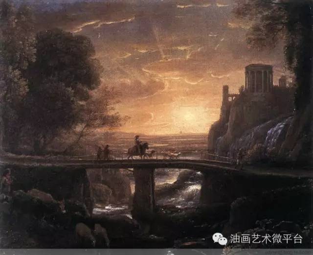 法国画家克洛德洛兰claudeloorrain古典风景油画