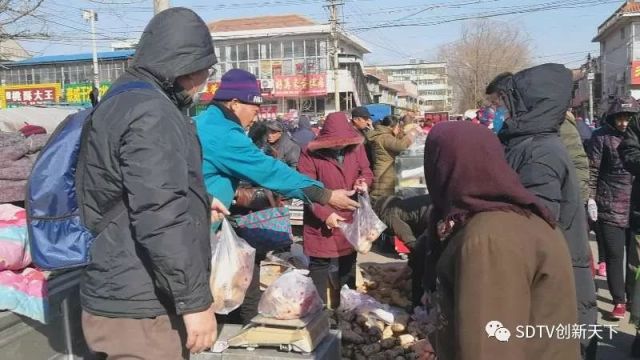 来济南高新区孙村赶大集 感受红红火火年味最足的中国年!