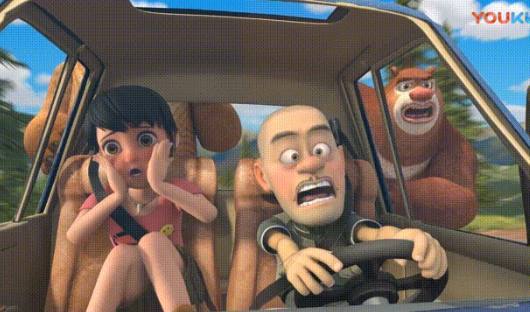 熊出没中赵琳的六张珍贵截图,没想到女神也有