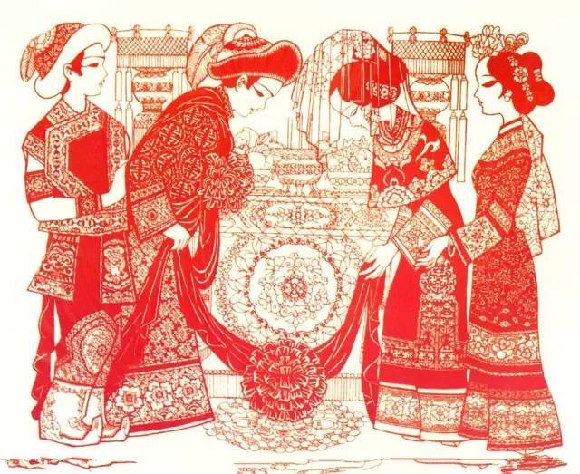 中国古代女子的豪华嫁妆!