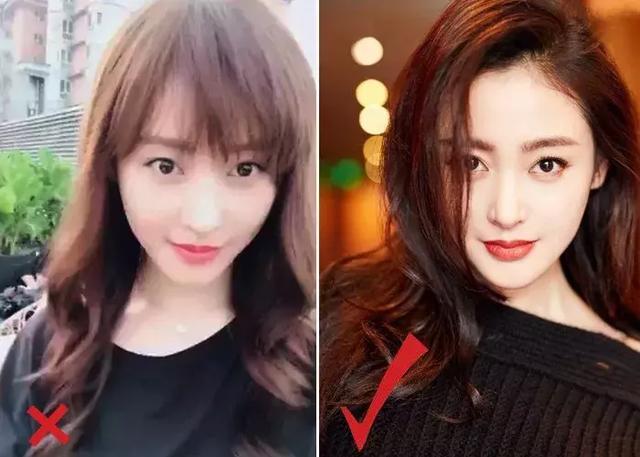 从各个明星身上寻找什么脸型适合刘海的答案,附上攻略
