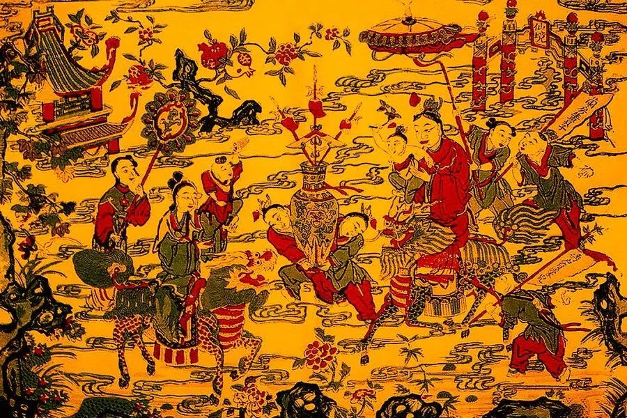 中国古代年画欣赏