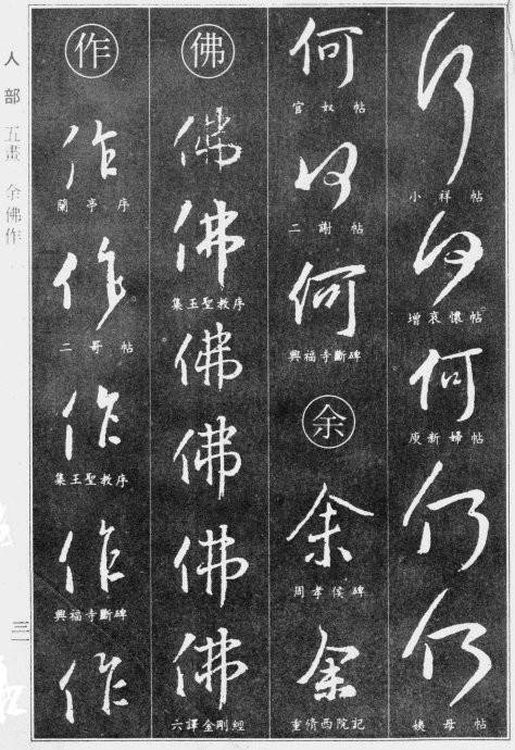 王羲之书法字典完整版建议收藏