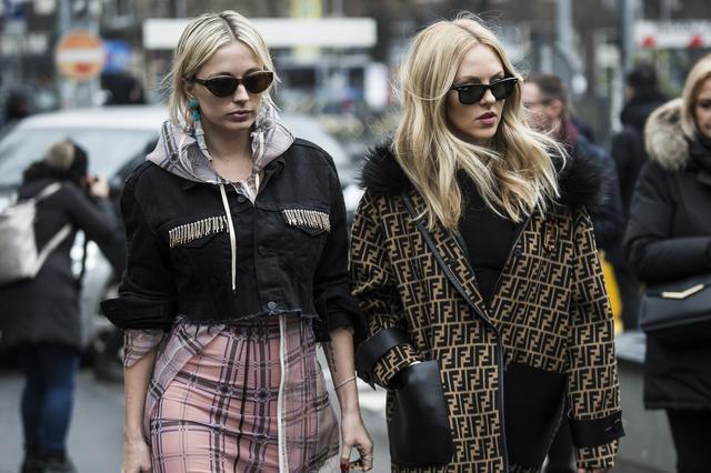 2018早春时尚经!米兰时装周的潮人不仅球鞋养