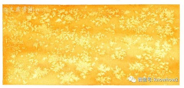 水彩盐花是什么原理_水彩盐花效果图