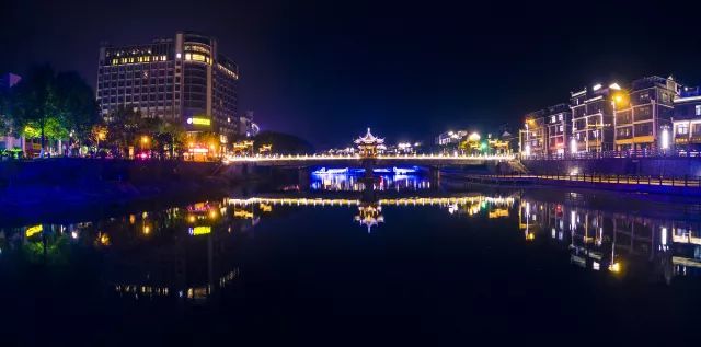 景宁夜景航拍震撼来袭!这就是我的城市,绝对能刷爆你的朋友圈!