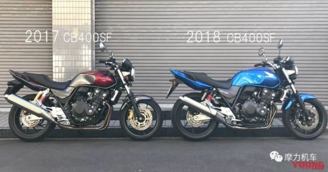 本田cb400 新旧款大比较!