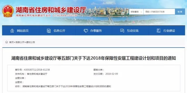 邵阳2018年要棚改住房23177套 快看有你家吗