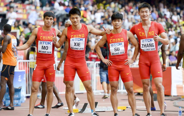 全运会百米接力将派国家队出战 跨单位