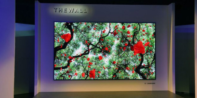 三星模块化146寸电视将于8月上市 可随意拼接组合
