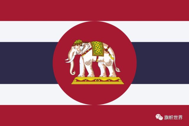 泰国国旗:永远不会倒挂的三色旗
