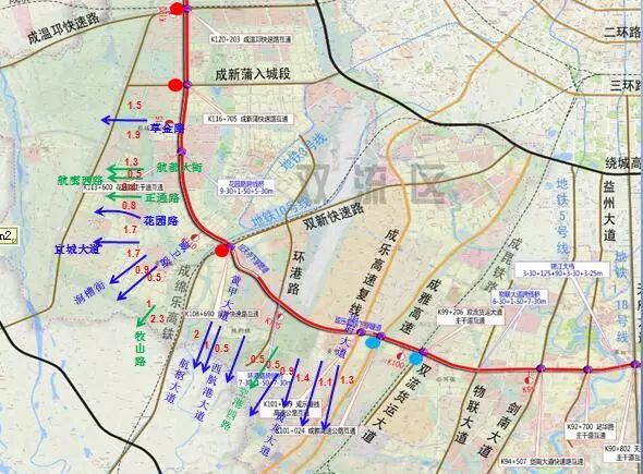 成都五环路双流段详细规划出炉!你的身价……嘿嘿