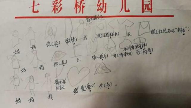 6岁儿写了一份“信”送妈妈 破译后妈妈被暖哭