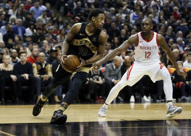 火箭战猛龙首节哑火 两项数据创赛季新低