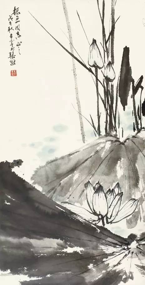 部分名家《荷花》国画
