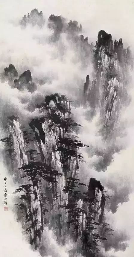 现代著名水墨画大师郭传璋先生作品