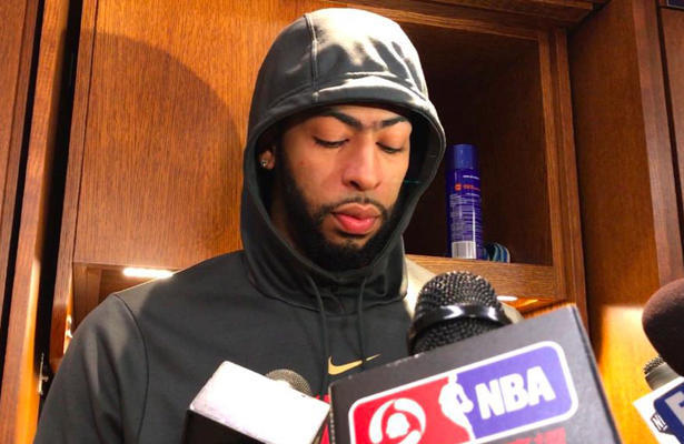 直击浓眉盖帽三双:里程碑+生日 为何他如此沮