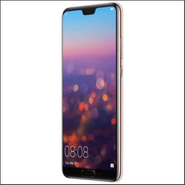 华为P20系列官方渲染图来了 确认刘海屏+竖排相机设计