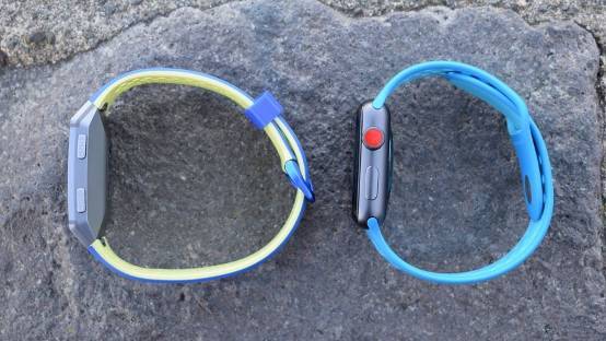 最佳运动手表对比 Apple Watch 3和Ionic