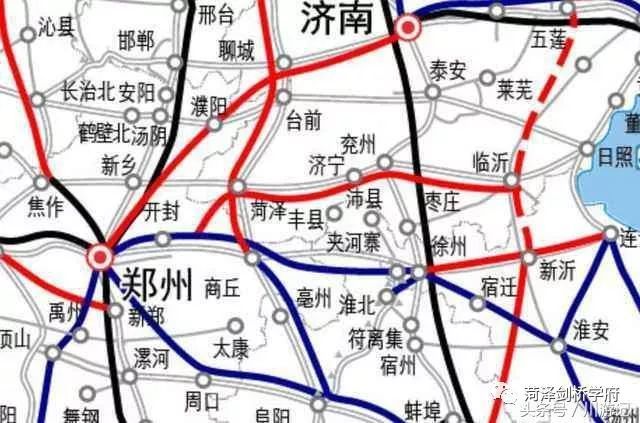 雄商高铁菏泽3站!菏泽成为中国4个高铁