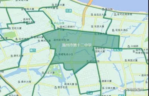 温州学区划分图