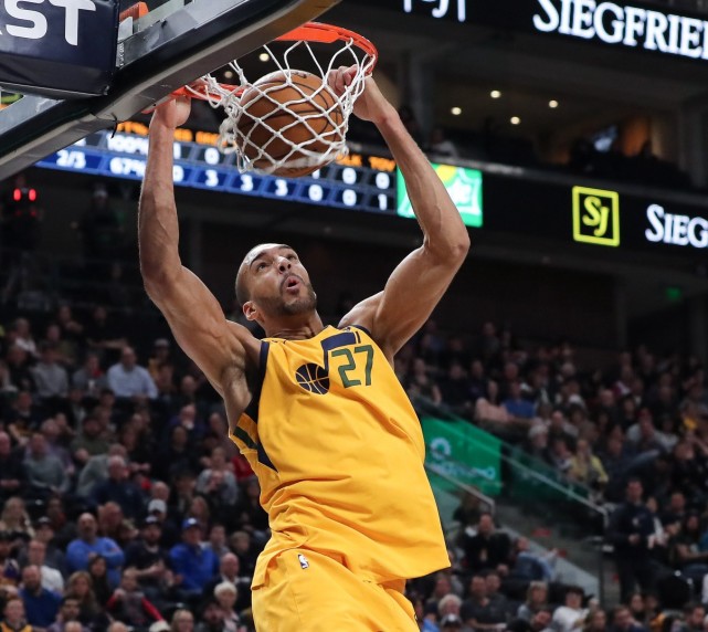 戈贝尔自认是最佳防守球员 他本赛季能够如愿