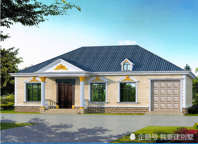书店一层蓝色设计图,屋顶的外墙,浅黄色房子,整创意小型农村建筑设计图片