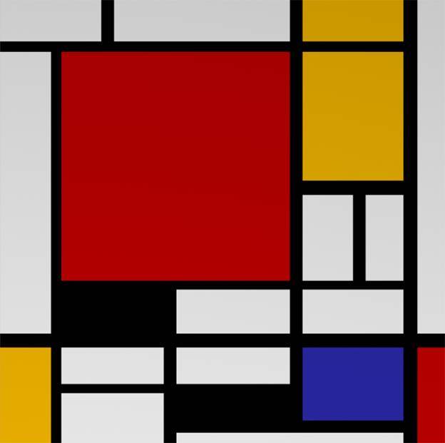 蒙德里安(mondrian)作品集