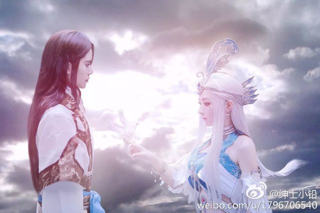 cosplay推荐:coser考拉,小铅作品《秦时明月-高渐离雪女》