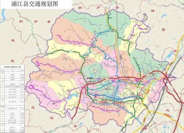 桐义东高速公路浦江段建设有了新消息!