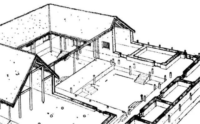 陕西歧山凤雏村西周建筑遗址