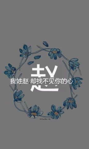 一句姓氏情话壁纸,看看有没有自己姓氏