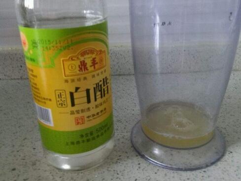 面发酸加入白醋什么原理_往蛋壳中加入白醋照片(2)