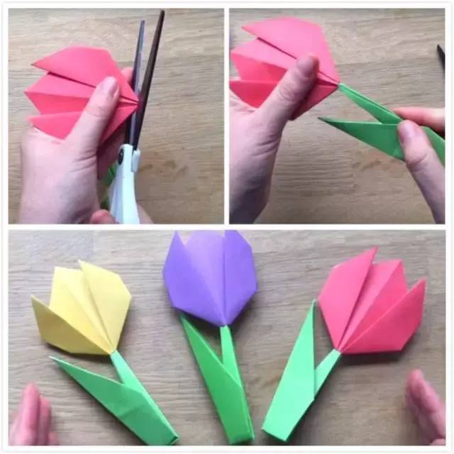 创意手工幼儿园折纸手工制作幼师们准备起来吧