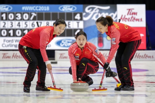 中国女壶磨砺新兵 王芮双线作战成最忙队员