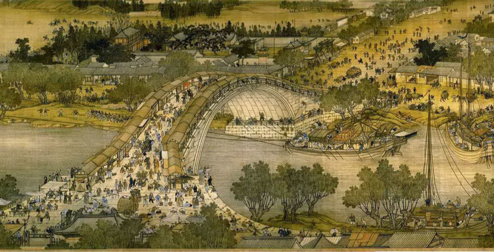 清明上河图再现宋朝盛世