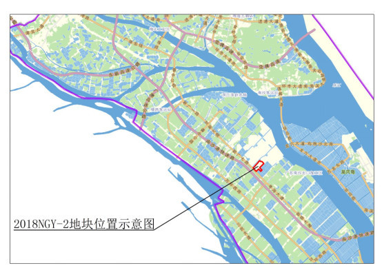 这块土地位于广州市南沙区万顷沙镇综合保税区，属于制造业版块，距离南沙整车进出口码头不到30公里。图片源自广州市公共资料交易中心