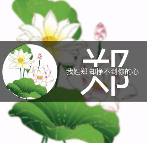 姓氏高清壁纸头像,个性定制