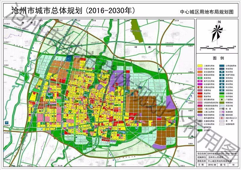 黄骅新城总体规划来了黄骅要建成沧州中心城区