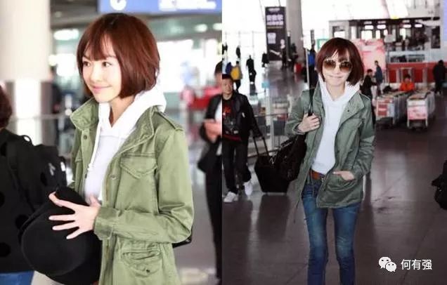 方脸的陈鲁豫不光剪对了发型,这回裤子也穿对