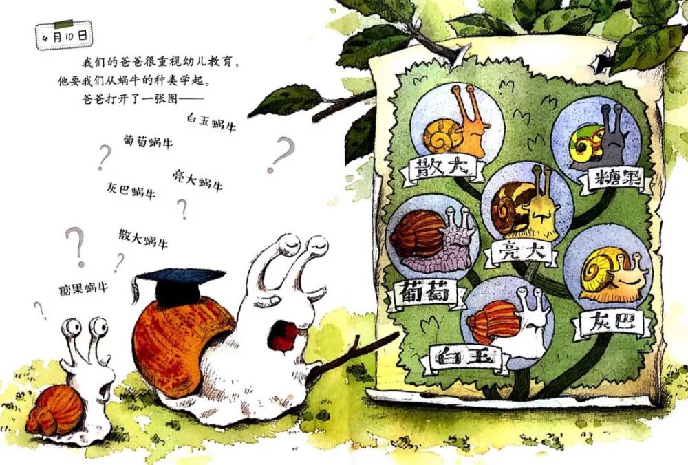 听绘本故事:蜗牛的日记|我的日记系列