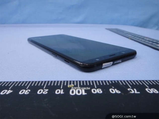 6寸全面屏三星A6+国行真机偷跑 配骁龙450六月份开卖