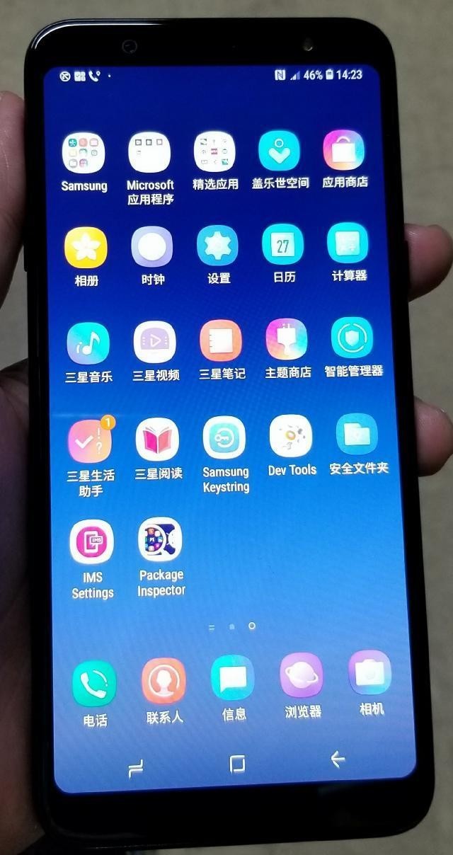 6寸全面屏三星A6+国行真机偷跑 配骁龙450六月份开卖