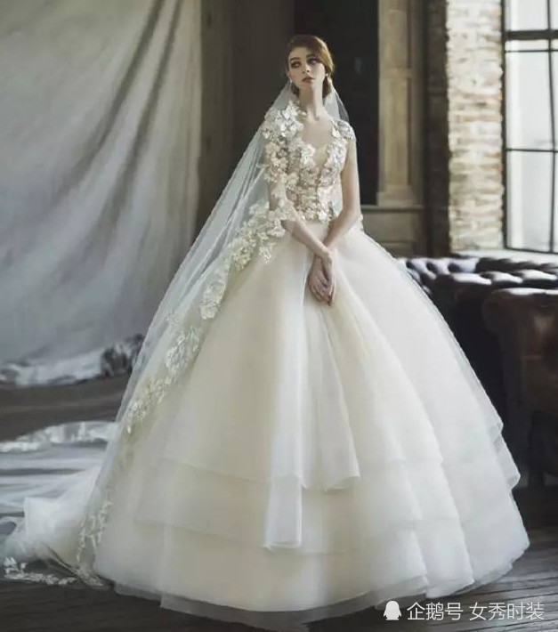 全球最美的十款婚纱,每一款都美得不像话,最后一款