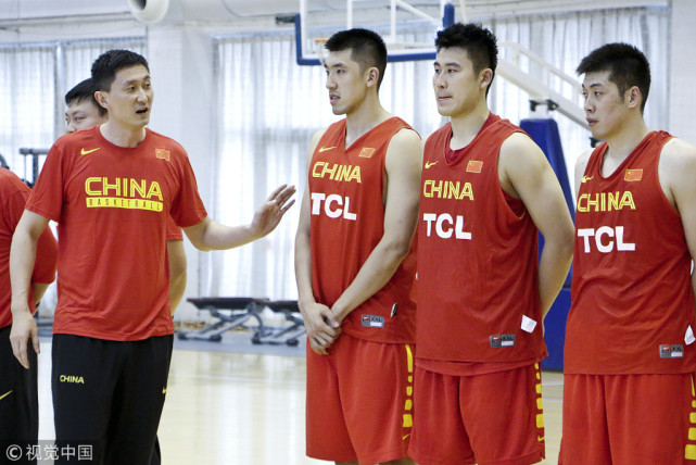 中国男篮正式集结 5月30日蓝队打响热身第1枪