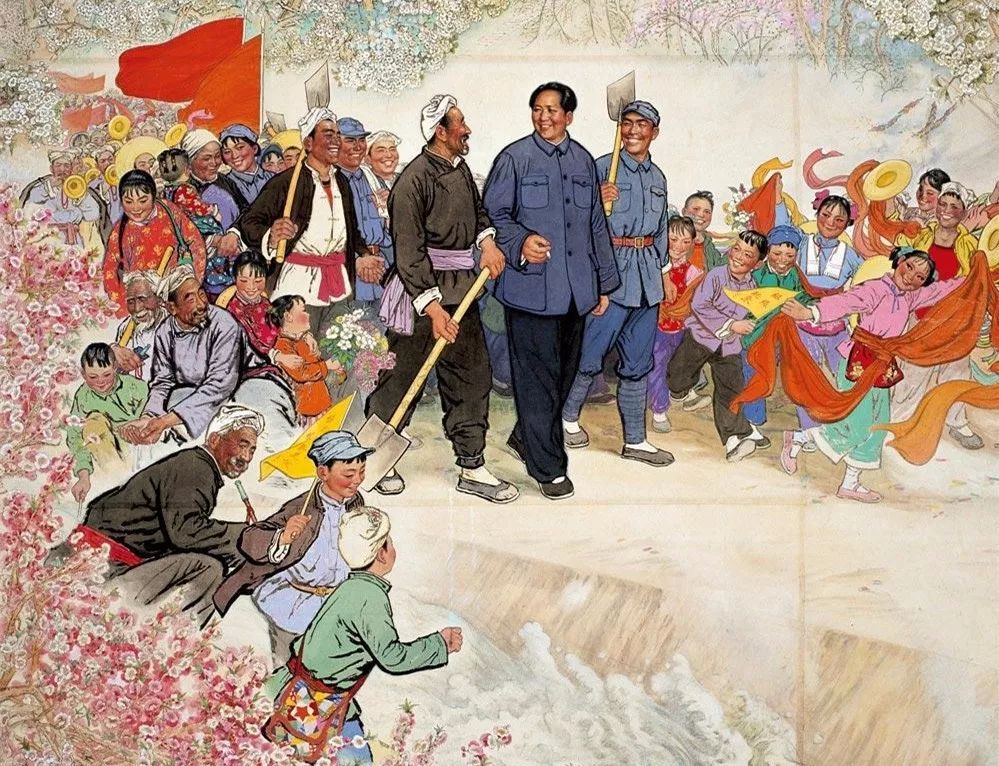 绘画中的劳动人民古时候虽然没有劳动节,但为劝课农桑,鼓励耕织,统治