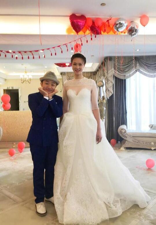 王祖蓝祝福惠若琪新婚:不在意身高的婚姻都幸福