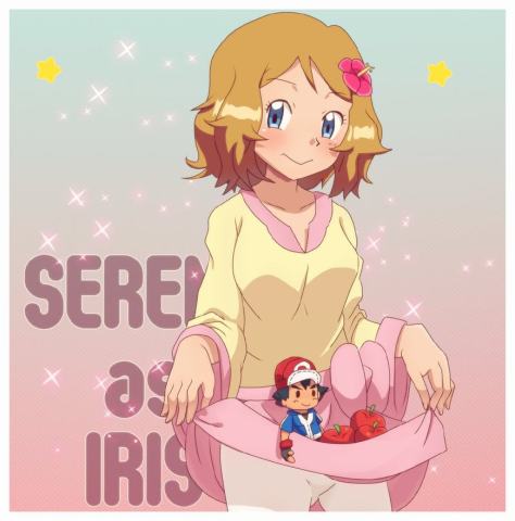 神奇宝贝小智莎莉娜同人插画欣赏,瑟妹真的可以回归吗?