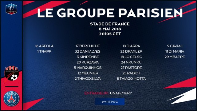 内马尔未进名单!弟媳展望法国杯决赛:不能轻敌